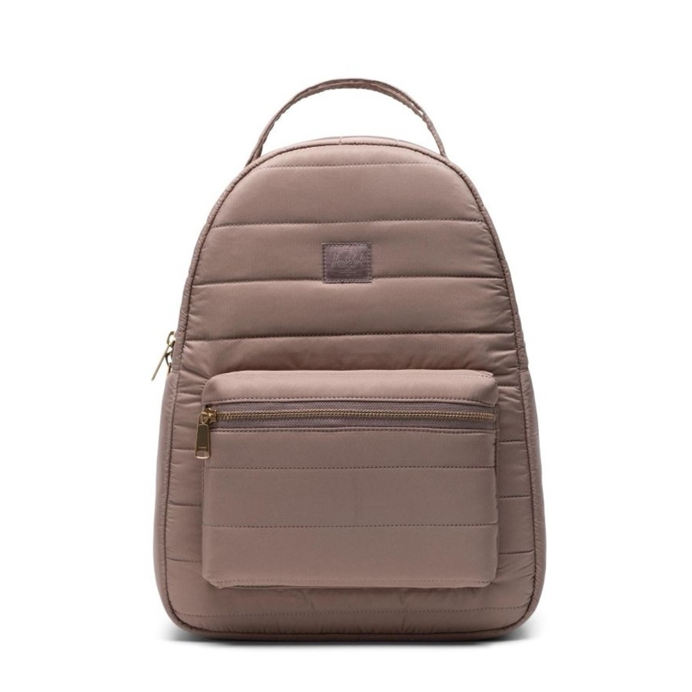 Herschel Supply Company Quilted Nova Mini Backpack in taupe Pinebark